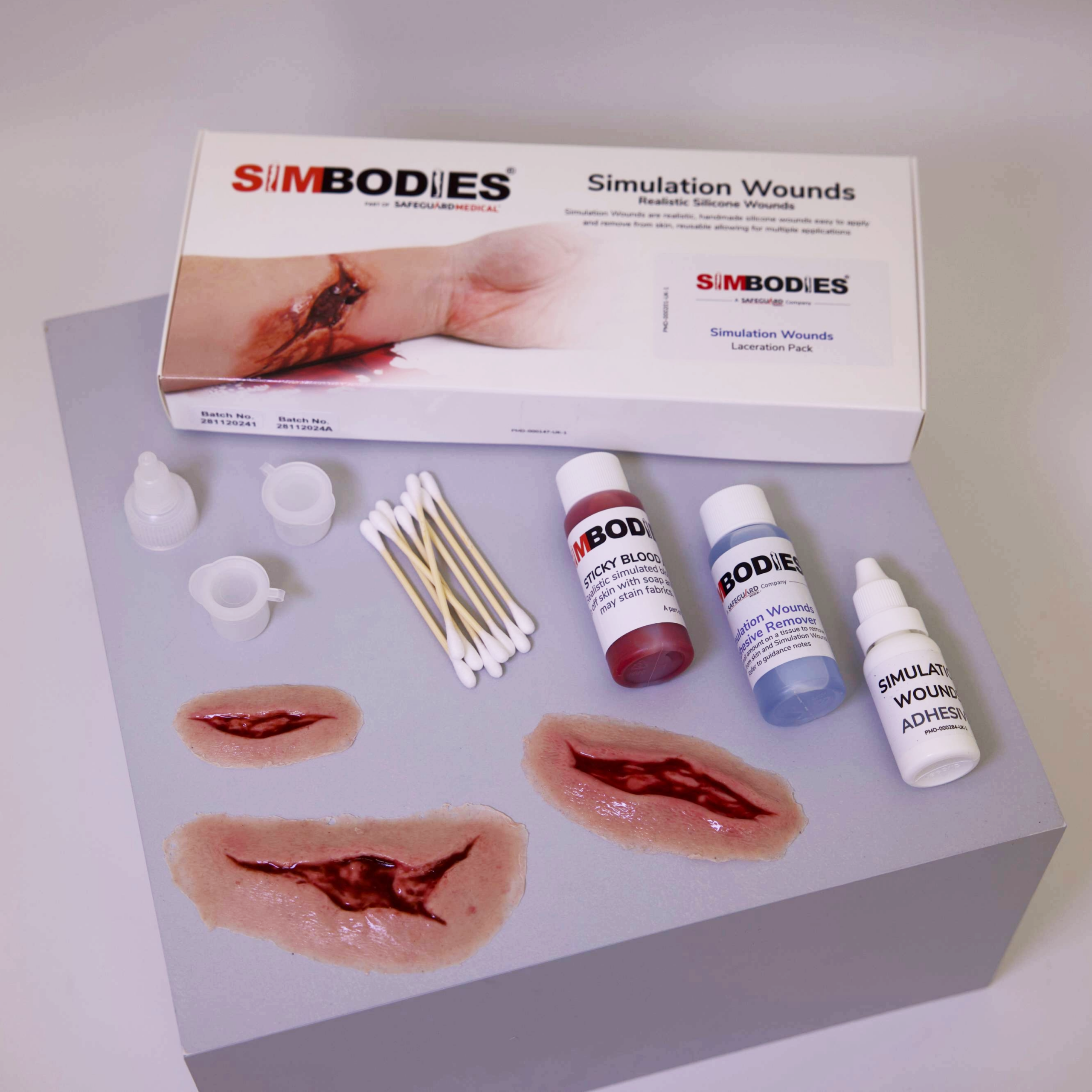 SimBodies SIM-Wounds Lacerations Kit - Image 2