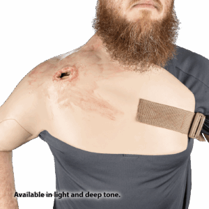 SMRT Trainer, Shoulder with Gunshot Wound - Light Tone