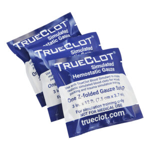 Simulated Hemostatic Gauze