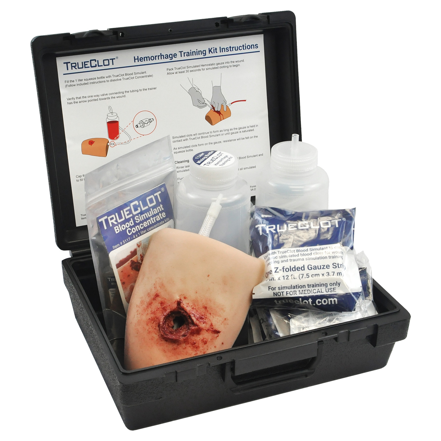 Hemorrhage Training Kit - Gunshot Wound