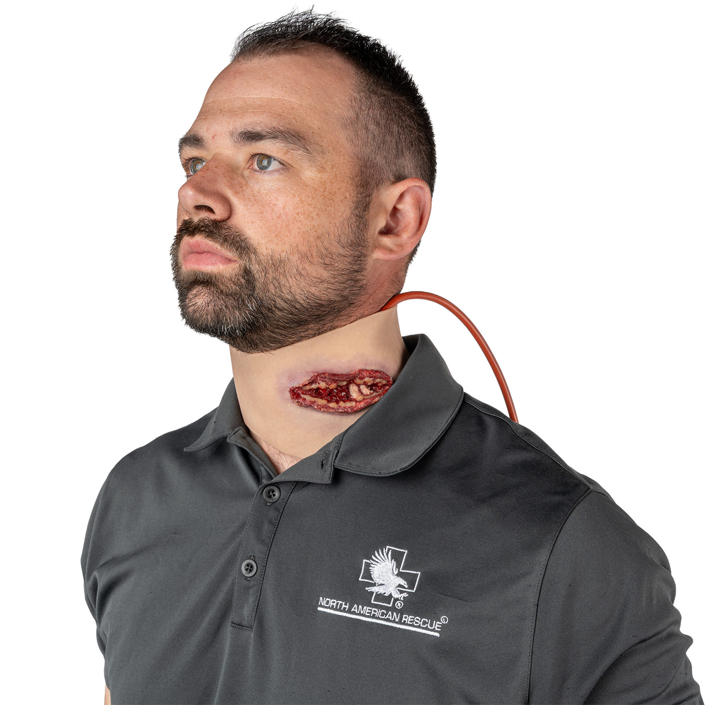 Techline Trauma Wearable Neck Wound